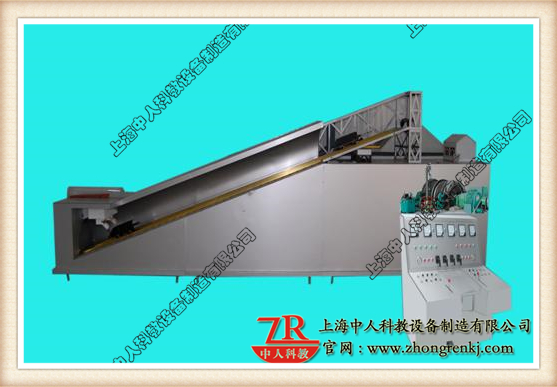 斜井串车（箕斗）晋升仿真装配