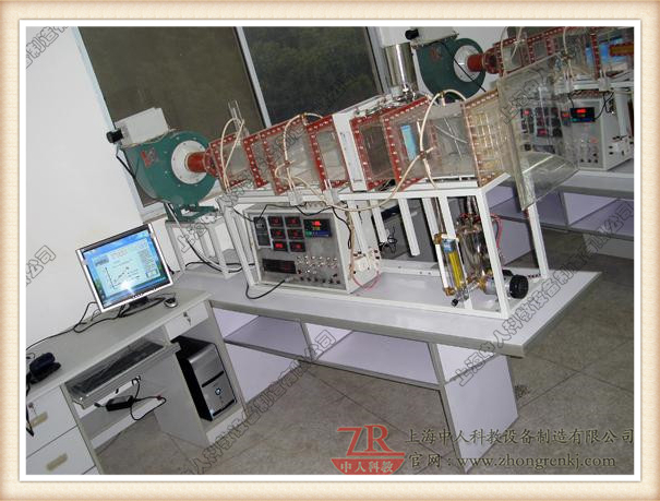 逼迫对流氛围经由过程水换热器换热系数测试拆卸