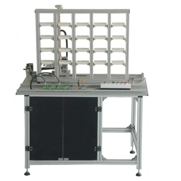 平面堆栈节制实训装配,立库节制体系尝试台