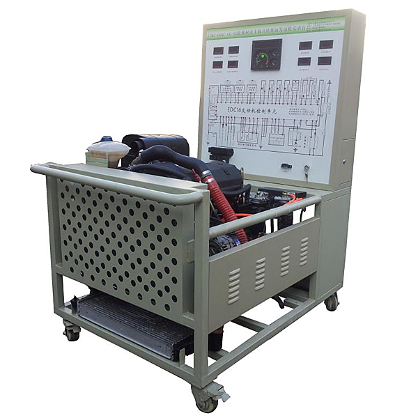 依维柯柴油策念头运转实训拆卸,运兵车策念头尝试台