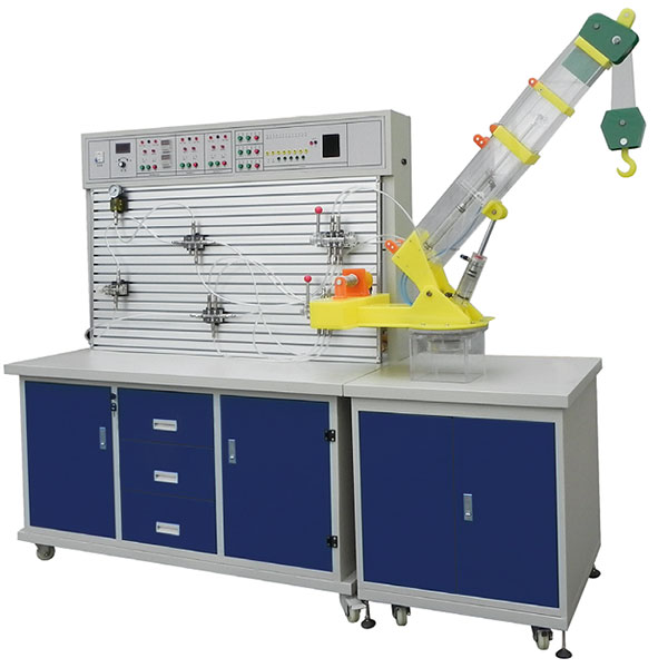 通明液压起重机尝试,吊车液压实训装配