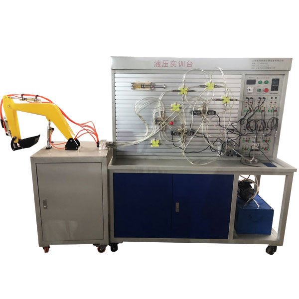 通明液压与发掘机尝试台,发掘机通明液压实训拆卸