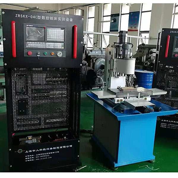 数控铣床装调维修手艺尝试台(图1) 数控铣床装调维修手艺尝试台,罗克韦尔PLC节制尝试台