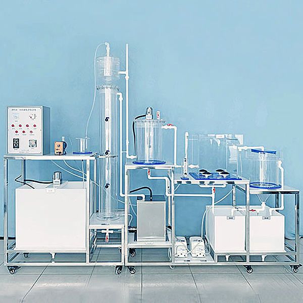 反映池尝试装配,UASB反映实训台