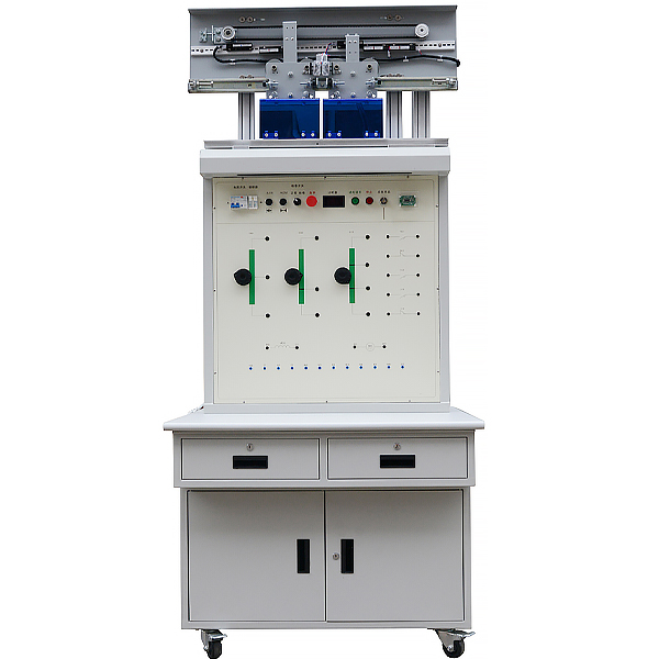 电梯门继电器节制实训拆卸,电梯门电气根本实训台